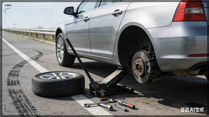 光泽道路救援汽车送玻璃水